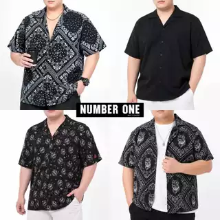 เสื้อ A ฮาวายNo.1Shopพลัสไซส์plussizeใส่ได้ทั้งหญิงทั้งชาย ผ้าไหมญี่ปุ่นนุ่มสบายNCT DREAM