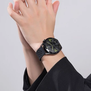 สําหรับ Black Shark GS3/GS3 Ultra/GS3 Sport สมาร์ทสายนาฬิกาซิลิโคนเปลี่ยน MEN Band สร้อยข้อมือเข็มขัด
