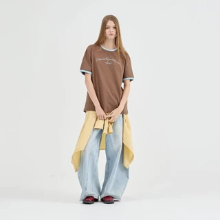 HOMEBOY เสื้อOVERSIZE HB.RINGER.TEE.LOGO คอตตอน100% ใส่ได้ทุกวัน