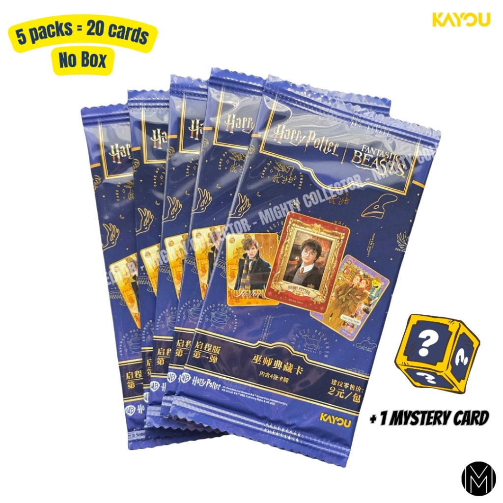 Harry Potter Kayou Pack Collection Cards - Official Cards - Officially Licence Cards - KAYOU