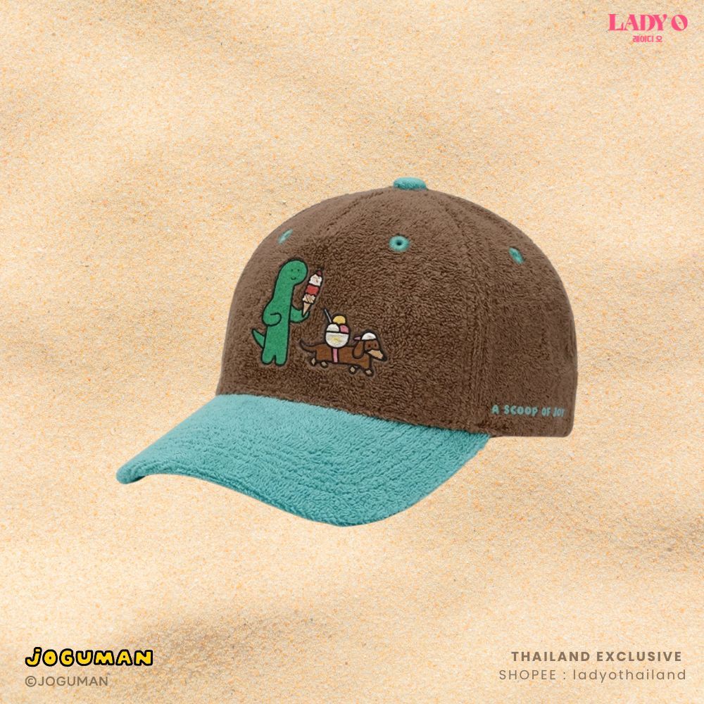 JOGUMAN Eat it before it melts - Two-tone Baseball Cap หมวกเบสบอล
