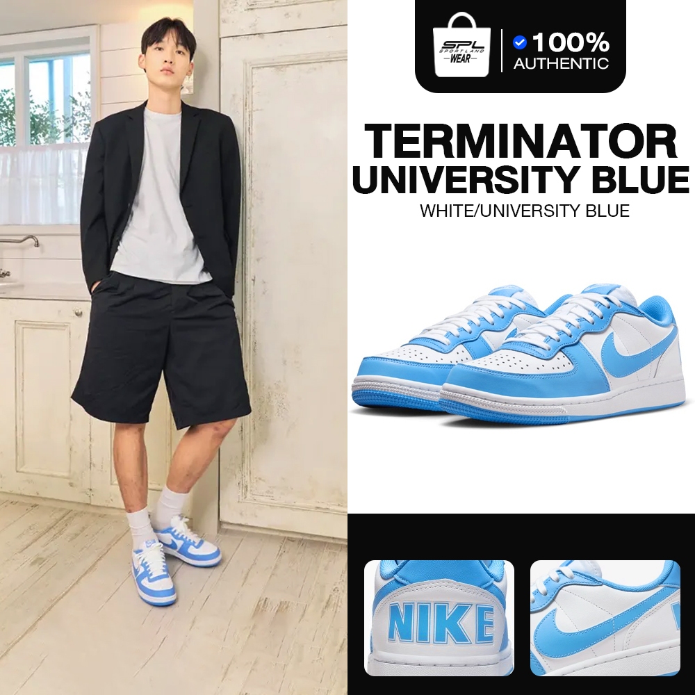 Nike ไนกี้ รองเท้าผ้าใบ รองเท้าแฟชั่น OL Terminator Low University Blue FQ8748-412 (5200)