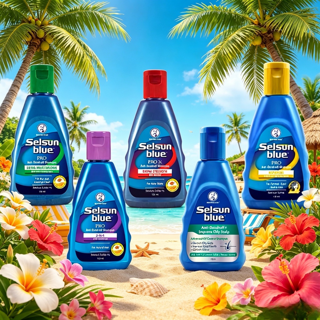 รุ่นพิเศษ เซลซั่น บลู แอนตี้-แดนดรัฟ แชมพู 120 มล. ANTI-DANDRUFF SHAMPOO 120 ML.