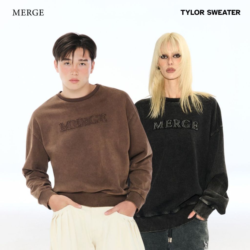Merge Official - Tylor Sweater (พร้อมส่ง)