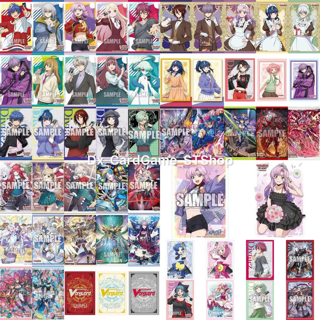 ส่งฟรี❗️(Update August 26) แวนการ์ด D สลีฟ JP แยกซอง สลีฟแวนการ์ด ซองใส่การ์ด ซองคลุมสลีฟ Vanguard Sleeve Bushiroad