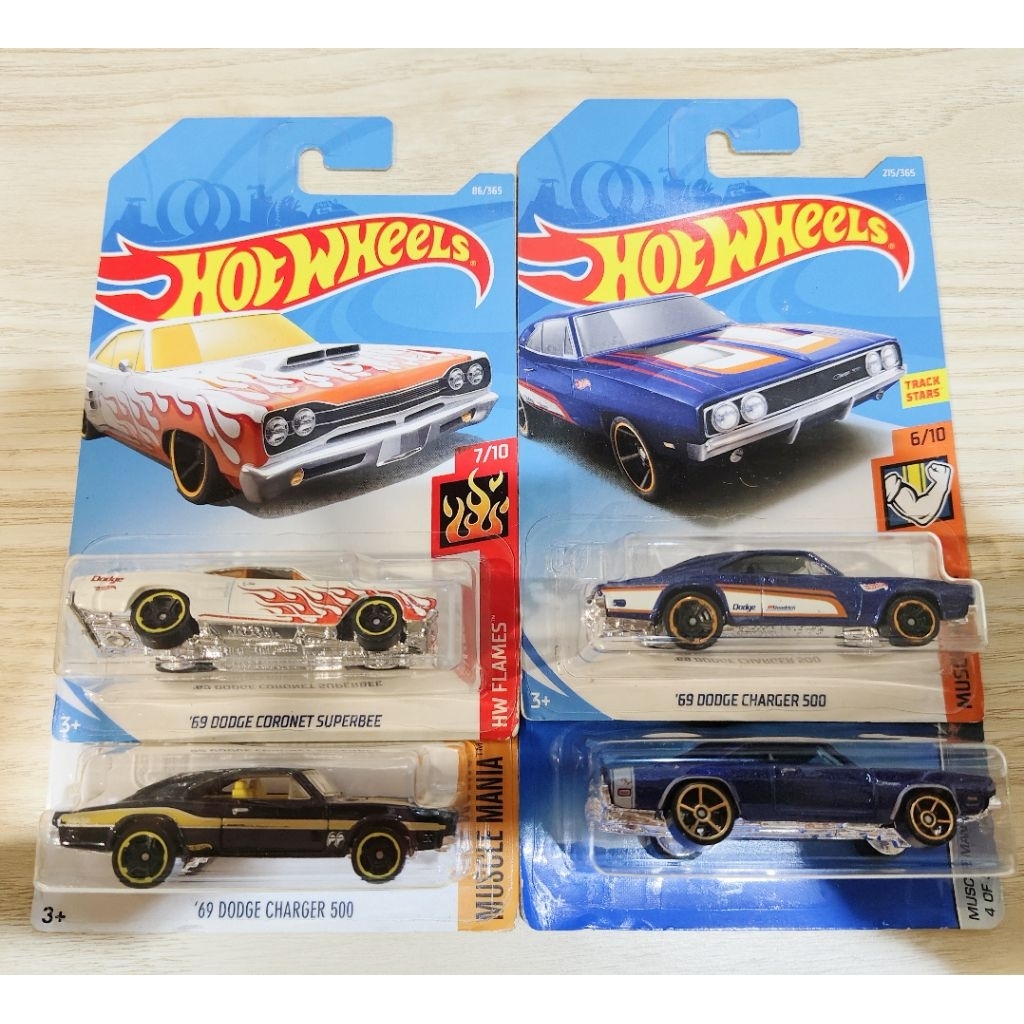 hotwheel ฮอตวีล dodge charger 500
