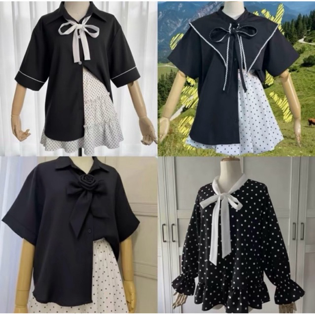 เสื้อสีดำโทนสีสุภาพอก 30-50นิ้ว ดีไซน์เรียบง่าย ดูดี สำหรับทุกโอกาส