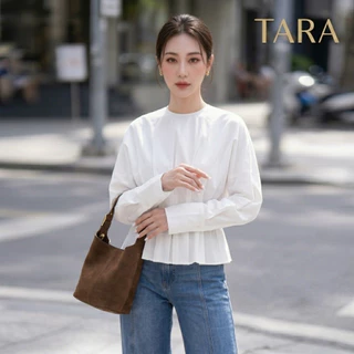 Tarastore เสื้อแขนพอง ใส่สบาย กับลุควันธรรมดา #CT112