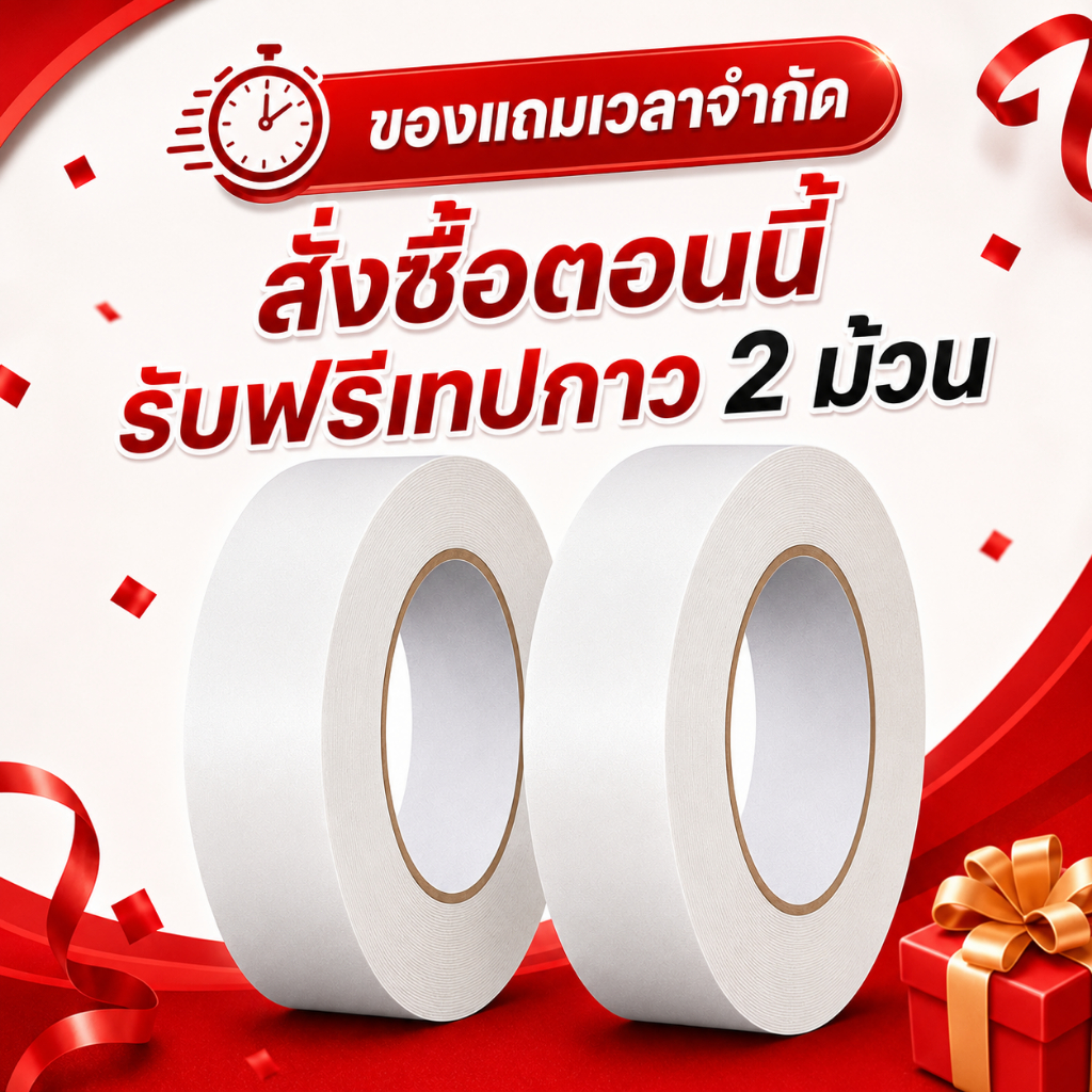 ประตูพับ เทปกาวสองหน้า ของขวัญ