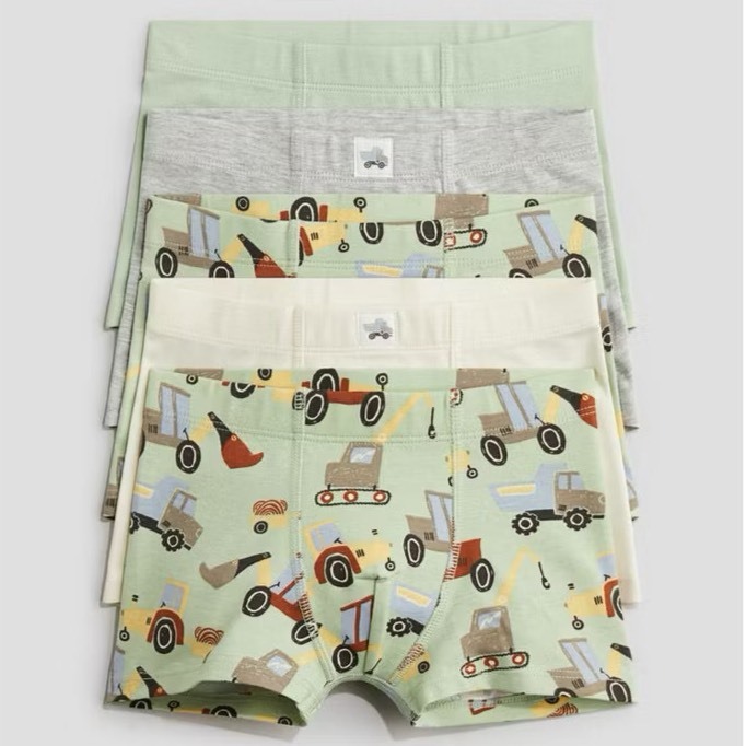 H&M กางเกงใน Trunks แพ๊ก 5 ชิ้น ไซด์ 1.5-10 ปี ของแท้ ใหม่ พร้อมส่ง