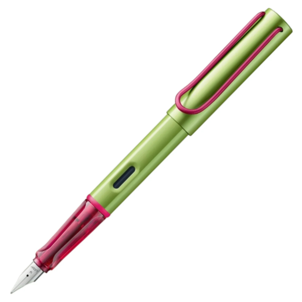 LAMY AL-star Fountain Pen Disco Limited Edition 2026 (ปากกาลามี่ ด้ามสีเขียว คลิปสีชมพู)