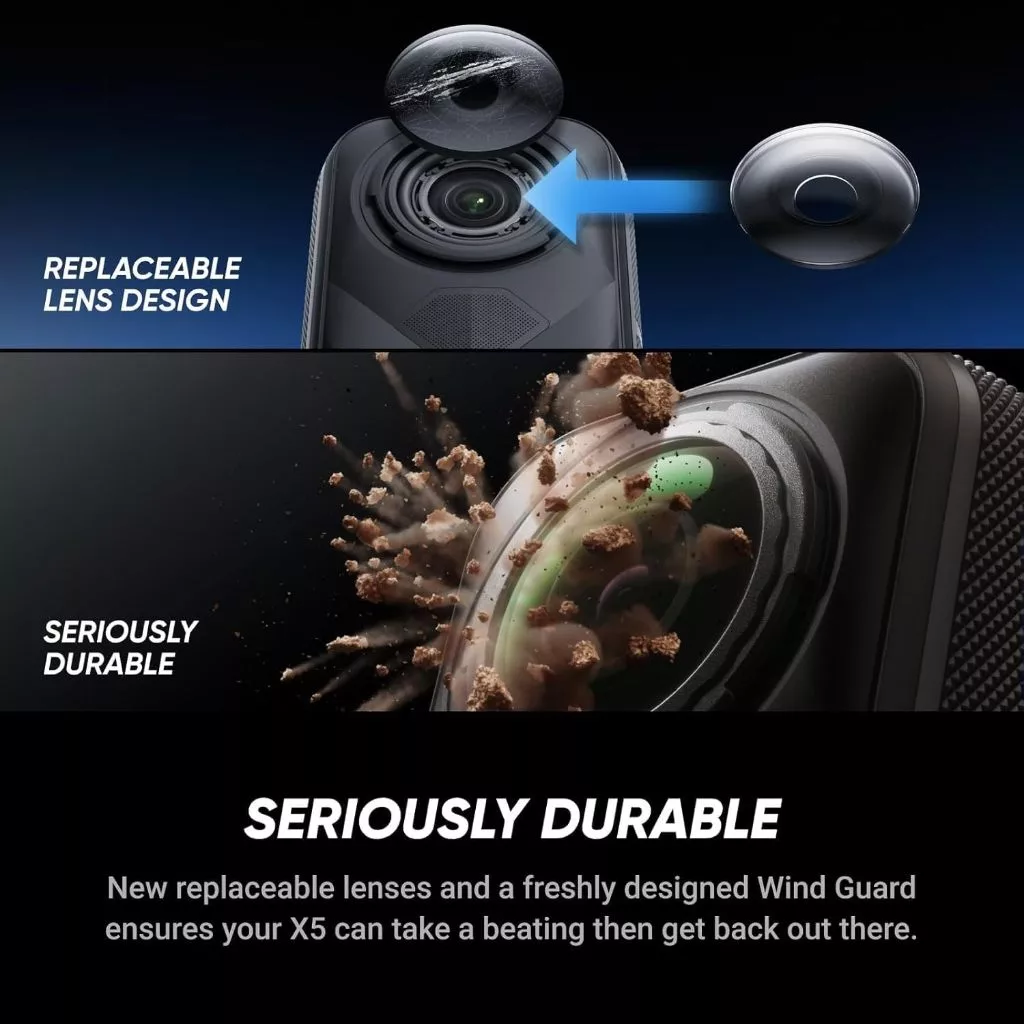 Insta360 X5 Standard / Essentials Bundle Action Cam รับประกันศูนย์ไทย 1 ปี thumbnail 8