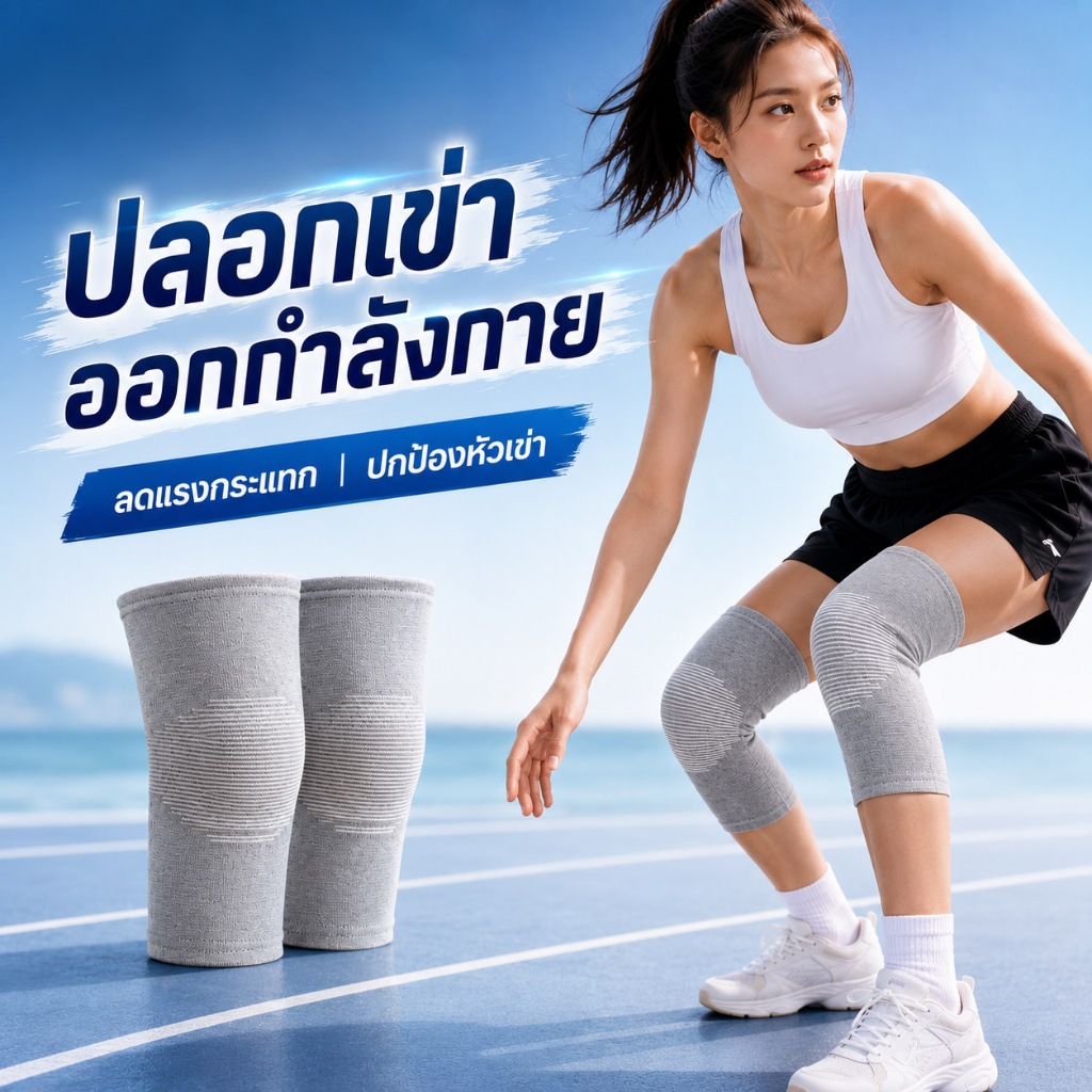 Cobbe สนับเข่า ผ้ารองรับเข่า ลดอาการปวด สวมใส่สบายใช้ได้ทุกโอกาส สนับซัพพอร์ตเข่าฟรีไซส์ นุ่ม ยืดหยุ่น ระบายอากาศ