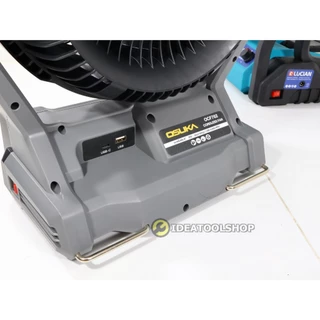 ถูกที่สุด!! พัดลมไร้สาย Osuka / LUCIAN รุ่น OCF762 - M1 / OCF763 - M1 [ มีไอน้ำ ] ขนาด 9" พัดลมแบตเตอรี่ พัดลมพกพา พัดลม