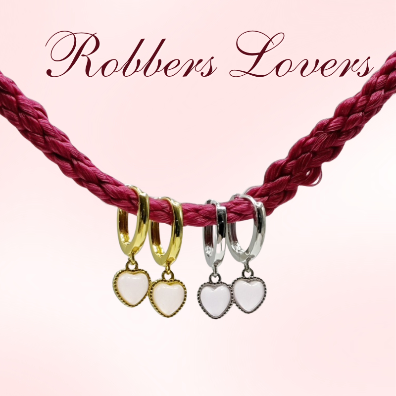 WYLD Robbers Lovers Hoop ต่างหูห่วงหัวใจ