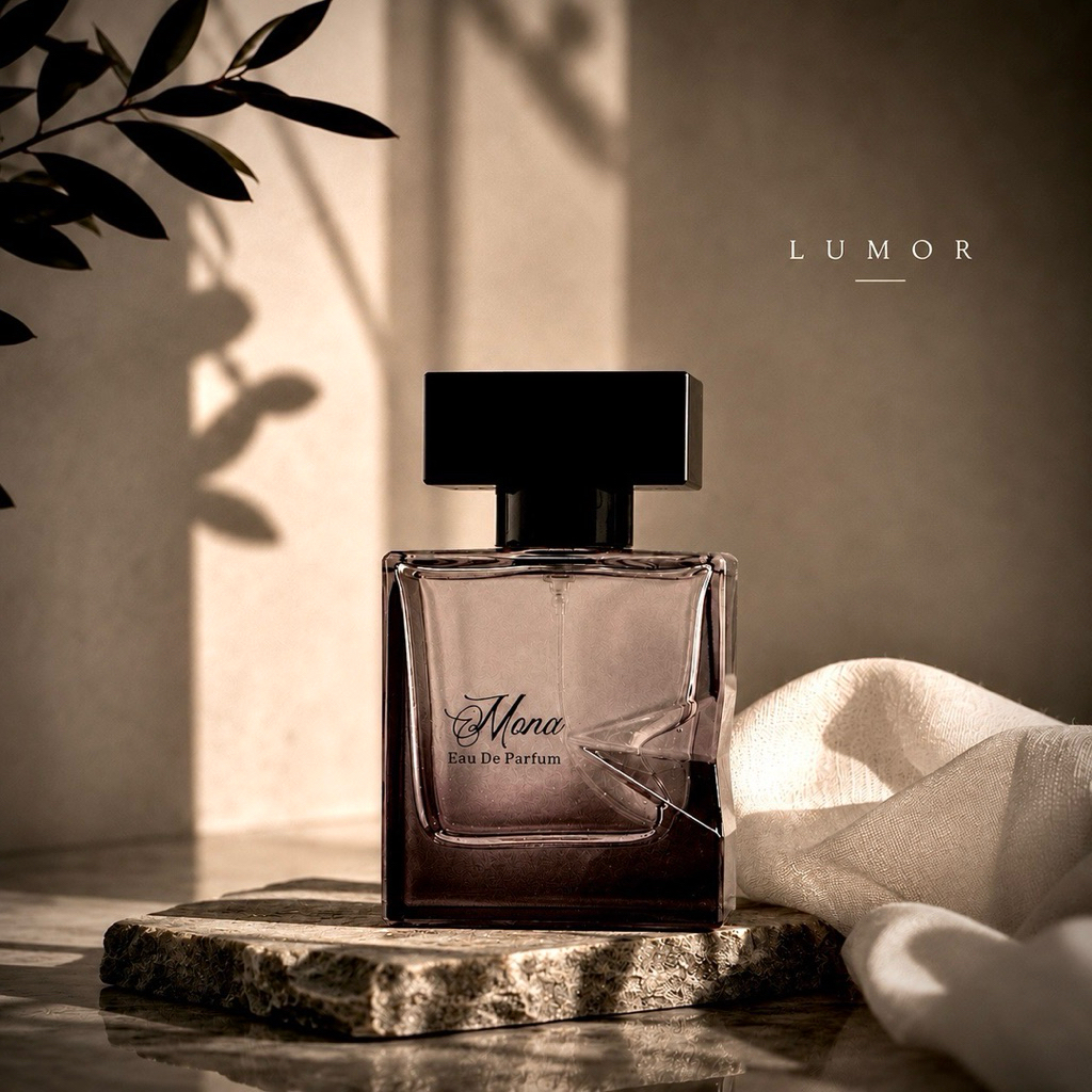 Mona parfum กลิ่น LUMOR EAU DE PARFUM 30ml unisex กลิ่นเท่ สุขุม ดูแพง ไม่หวาน แต่มีพลัง ฉีดแล้วดูเป็นคนมั่นใจ