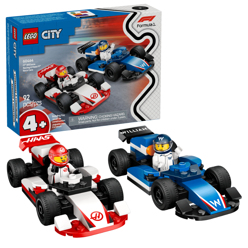 (เลโก้) LEGO City 60464  Williams Racing & Haas F1® Race Cars