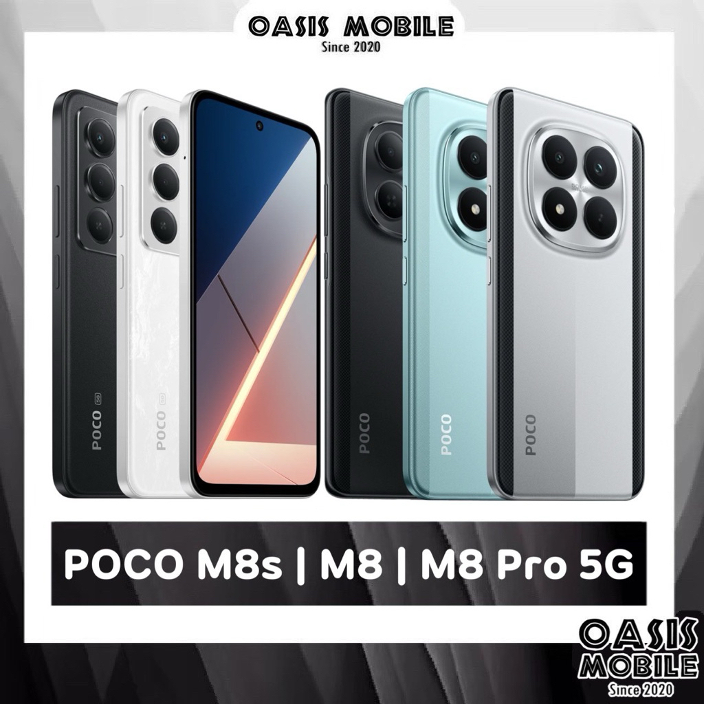 [Hot] POCO M8 Pro 5G 6.83" 1.5K Snap 7s Gen 4 | M8 5G 6.77" Snap 6 Gen 3 | M8s Snap 6s Gen 3 ศูนย์ไท