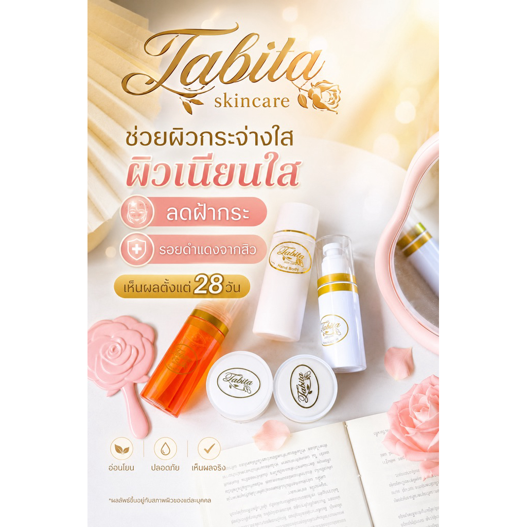 📍Tabita set exclusive เซ็ตใหญ่ อย่างเดียว 📍พร้อมส่ง เปิดบิลตัวแทนทักแอดมิน ตอบ24ชั่วโมง✨