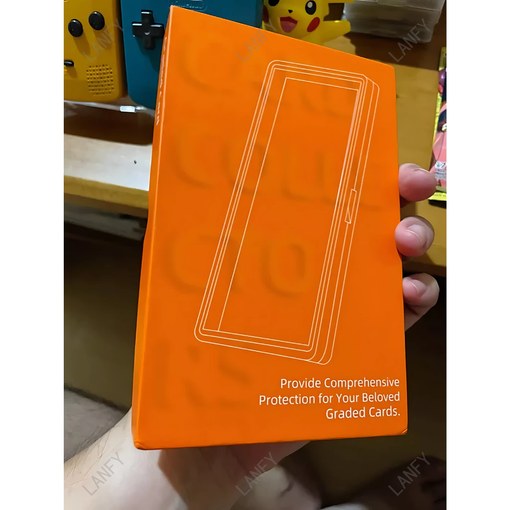 เคสแม่เหล็กอลูมิเนียม กันรังสียูวี รองรับ PSA/CGC/BGS 35PT กระจกสองชั้น 13 สี กันรอยกระแทก การ์ดโปเกมอนวันพีช กทม.สต็อก thumbnail 9