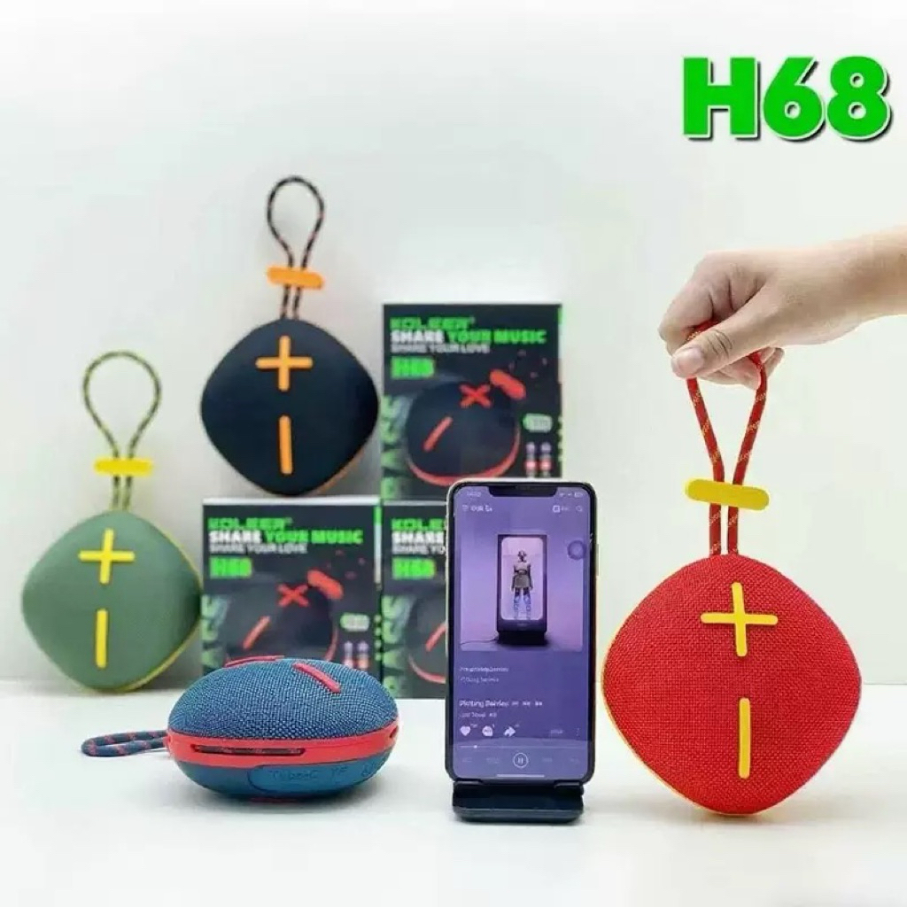 มามาล่าสุด ลำโพงบลูทูธkoleer H68 คุณภาพเสียงดีและพกพาสะดวก