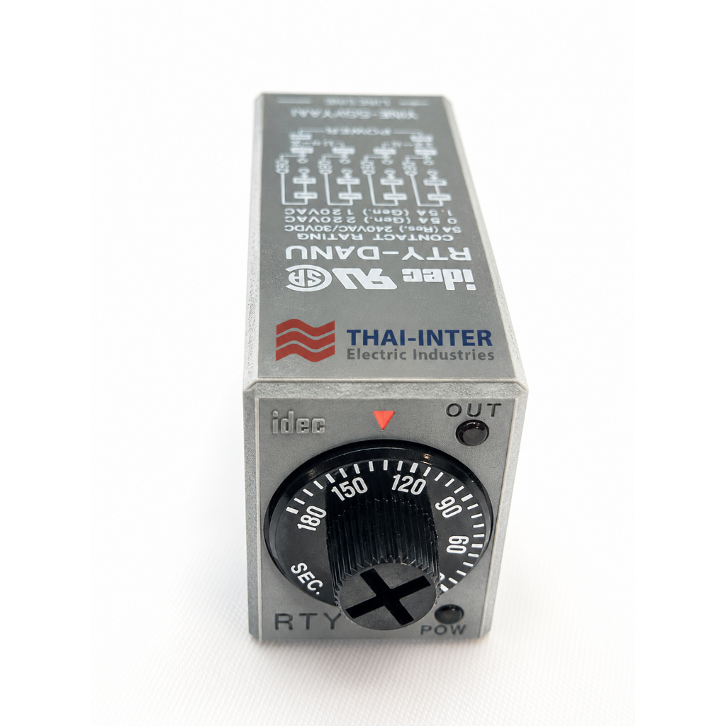 TIMER RELAY IDEC RTY-D4NU 0-180 sec 100-120Vac