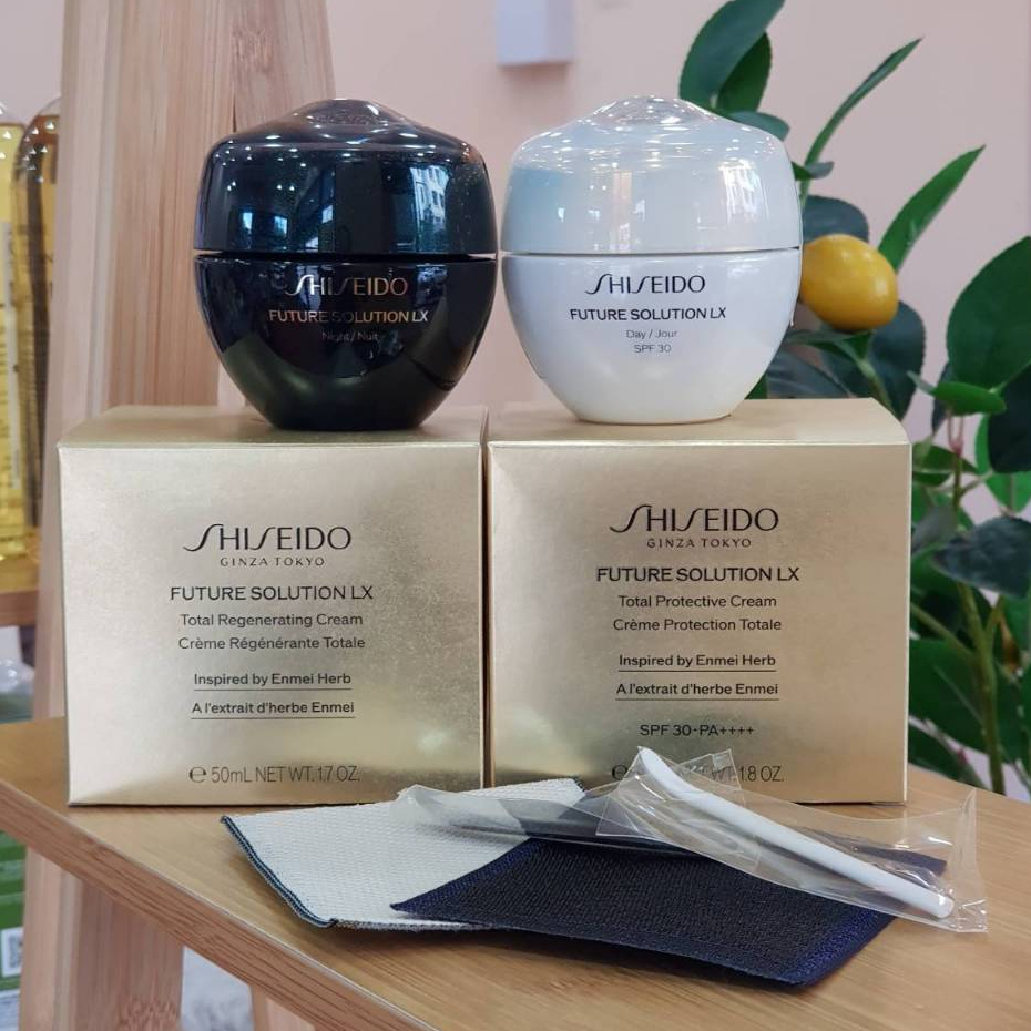 SHISEIDO Future Solution LX Total Regenerating / Total Protective Cream 50ml ครีมลดริ้วรอย (ฉลากไทย/พร้อมส่ง)