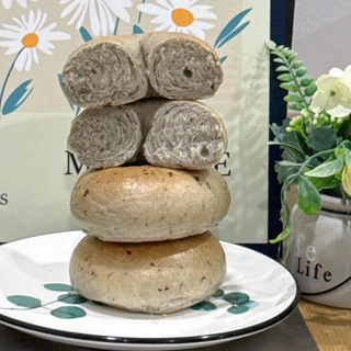 [Truffle Sourdough Bagel] ขนมปังเบเกิ้ล ซาวโดว์ กลิ่นทรัฟเฟิลชีส 100g