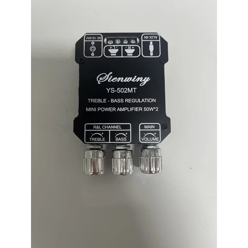🔥SINWINY YS-502MT ของแท้ รับประกัน 1 ปี แอมป์จิ๋วบลูทูธ 5.0 ซับวูฟเฟอร์ เครื่องขยายเสียง กำลังขับ 2x50W