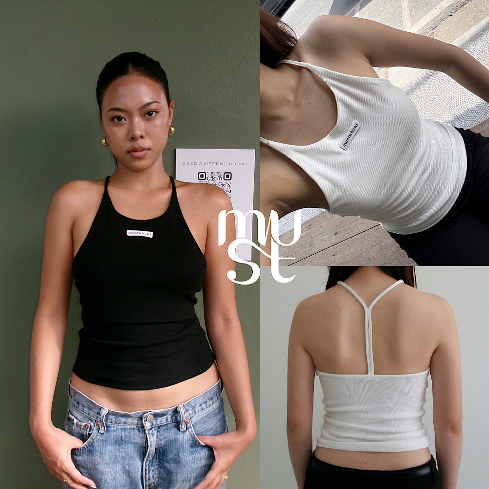 MUSTNIMAL | BareBack Halter เสื้อสายคล้องคอเปิดหลัง