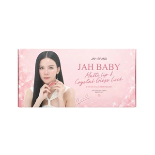 BOX SET JAH BRAND ลิปแมท ครบทุกสี ลิปจ๊ะ ติดทน ไม่ตกร่อง ไม่แห้งตึง ปากนุ่ม สีชัด