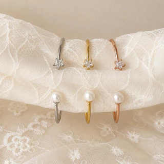 Socrush.bkk | STAR PEARL CUFF bracelet | SB-110 | กำไลข้อมือ ดาว มุก