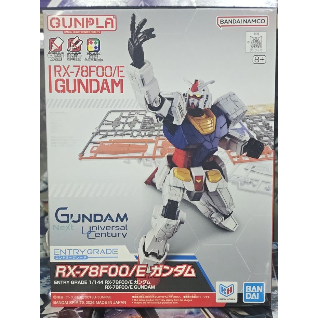 (พร้อมส่ง) EG1/144 RX-78FOO/E (GUNDAM NEXT UNIVERSAL CENTURY)