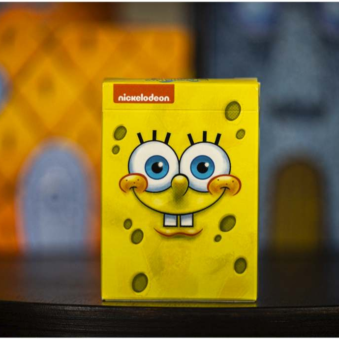[พร้อมส่ง] Fontaine Spongebob cards ไพ่ตัวการ์ตูนสปันจ์บ็อบ สแควร์แพนส์
