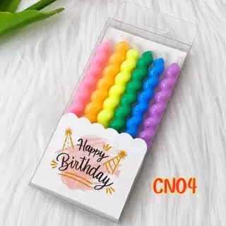 เทียนวันเกิดสีพาสเทล(C-CN04)