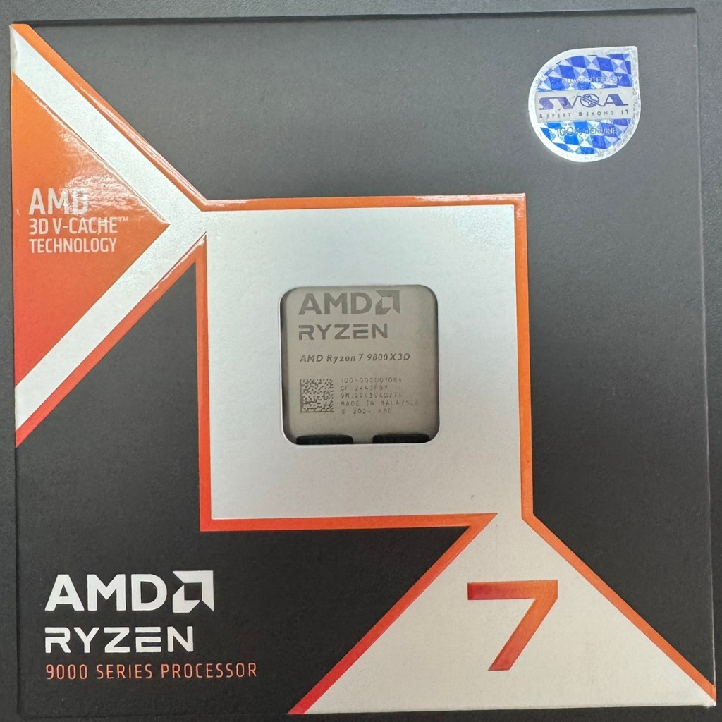 AMD RYZEN 7 9800X3D (มือสอง)