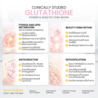 SEEN AM กลูต้า OPITAC™ ญี่ปุ่น | Glutathione 96%+ | ผิวใส Detox ดูแลตับ | Longevity Formula