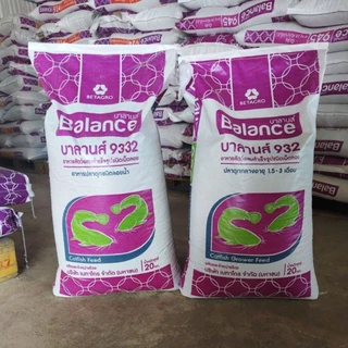 อาหารปลาดุก ขนาดเม็ดกลาง บรรจุ 20kg. เหมาะสำหรับปลาอายุ 1.5-3 เดือน