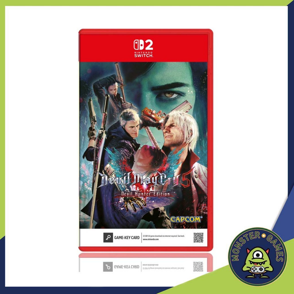 Devil May Cry 5 Devil Hunter Edition Nintendo Switch 2 แผ่นแท้มือ!! (Devil May Cry 5 Switch2)(DMC 5)