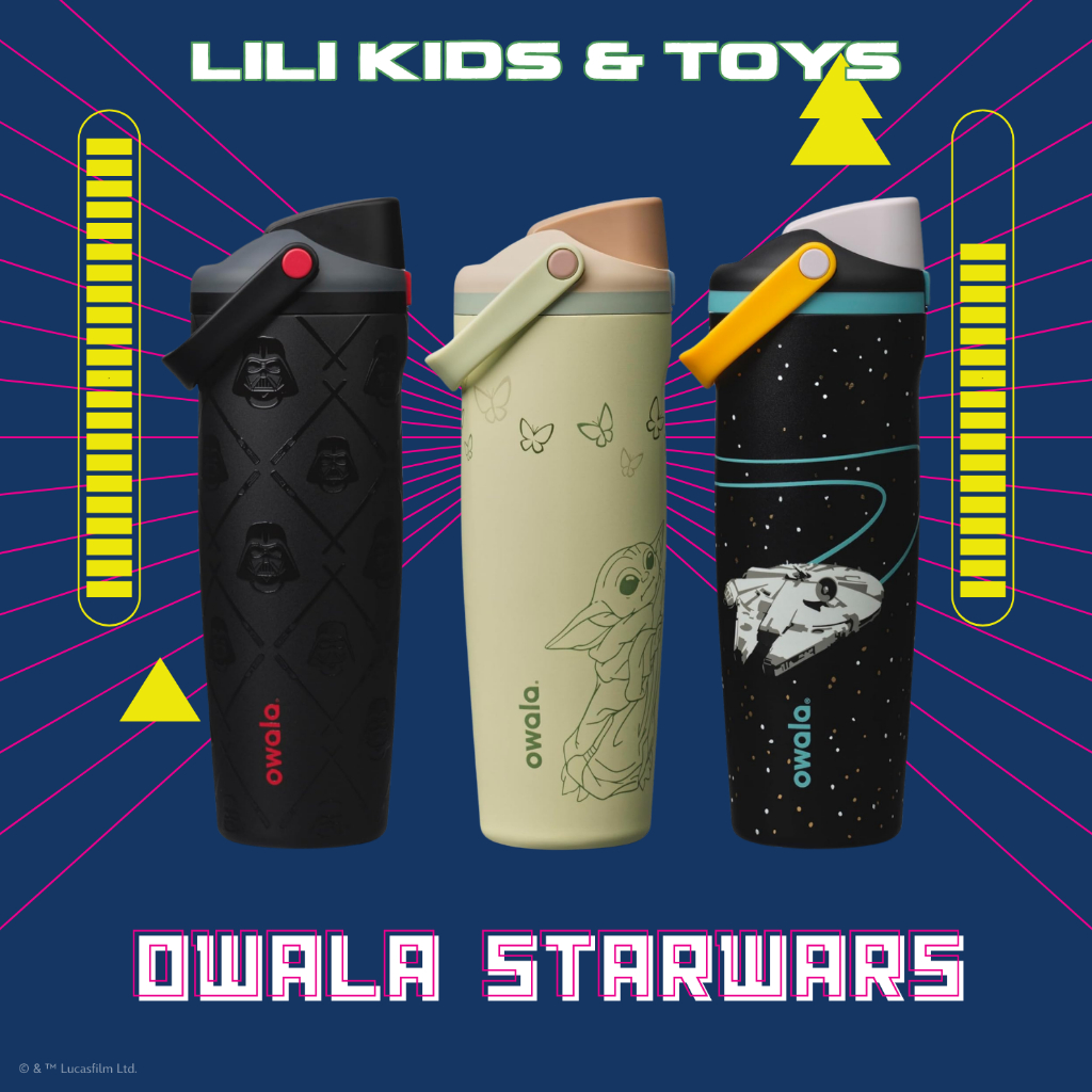 LiLi พร้อมส่ง Star Wars ♥️ Owala FreeSip Sway ใช้โค้ดลดได้แก้วน้ำสุดฮิตนำเข้าจาก USA ของแท้ 💯% สีน่ารักทุกสี