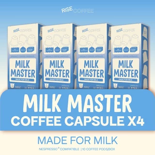 RISE COFFEE เซตกาแฟแคปซูล Coffee Capsule สำหรับเครื่อง Nespresso