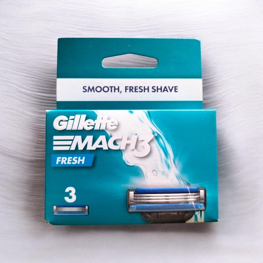 Gillette Mach3 fresh 3 ใบมีด bbf 05/02/31