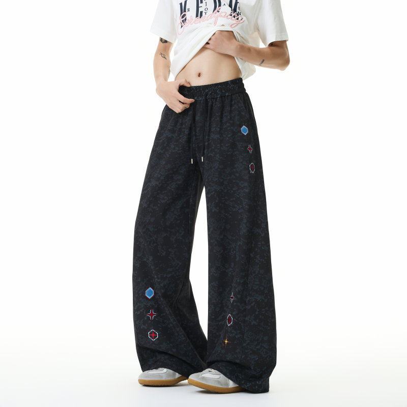 ✨Z.YOOO✨ กางเกงลำลอง เหมาะสำหรับทำงานและสวมใส่ทุ ทรงหลวม Baggy pants ทรงสวย เอวยืดเยอะ กางเกงขายาว เหมาะสำหรับทุกฤดูกาล