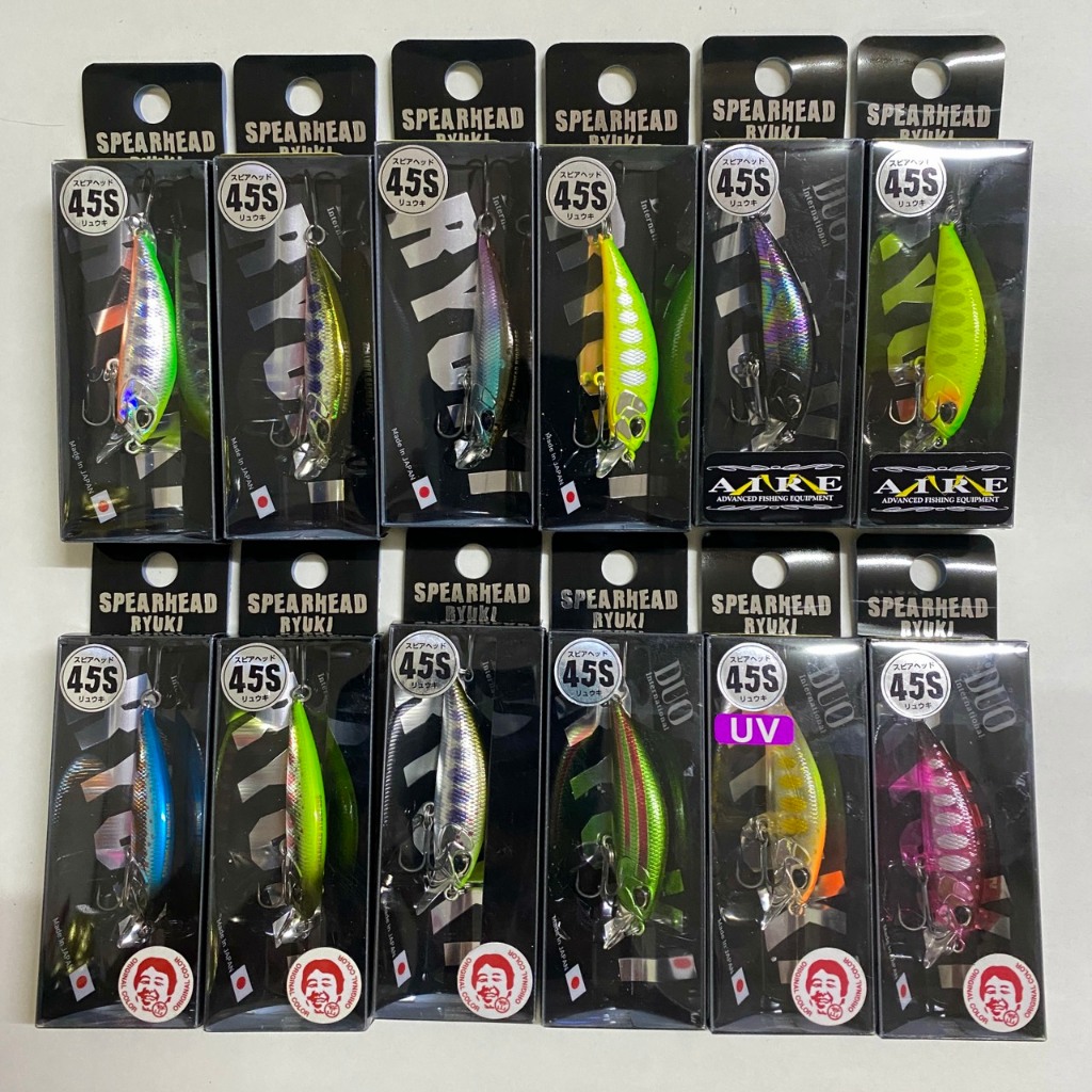 Duo SpearHead Ryuki 38s/45s/50s ใช้ดีต้องมีติดกล่อง! AWABI/สีพิเศษ.