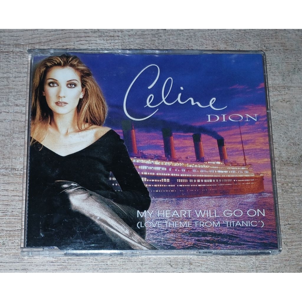 Celine Dion ซีดี CD Single My Heart Will Go On Thailand Edition