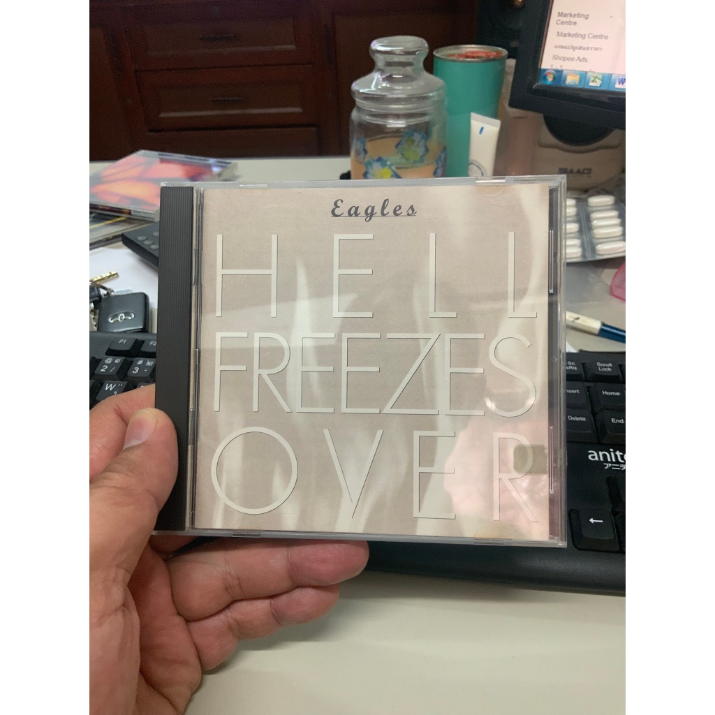 ซีดี Eagles - Hell Freezes Over (ปั๊มแรก DADC, USA 1994) #13
