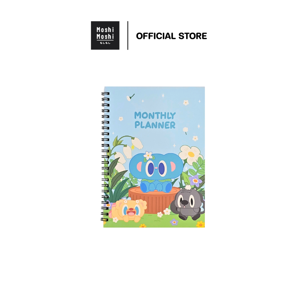 Moshi Moshi สมุดโน๊ต ลาย MOOMPA ลิขสิทธิ์แท้ สมุดจดบันทึก สมุดริมห่วง ขนาด A5 รุ่น 7100079156