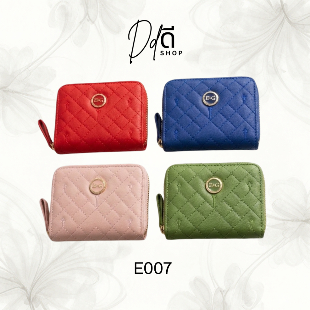 egshop กระเป๋าสตางค์ใบสั้นเเฟชั่นE007 สำหรับคุณผู้หญิง หลายช่องใช้งาน
