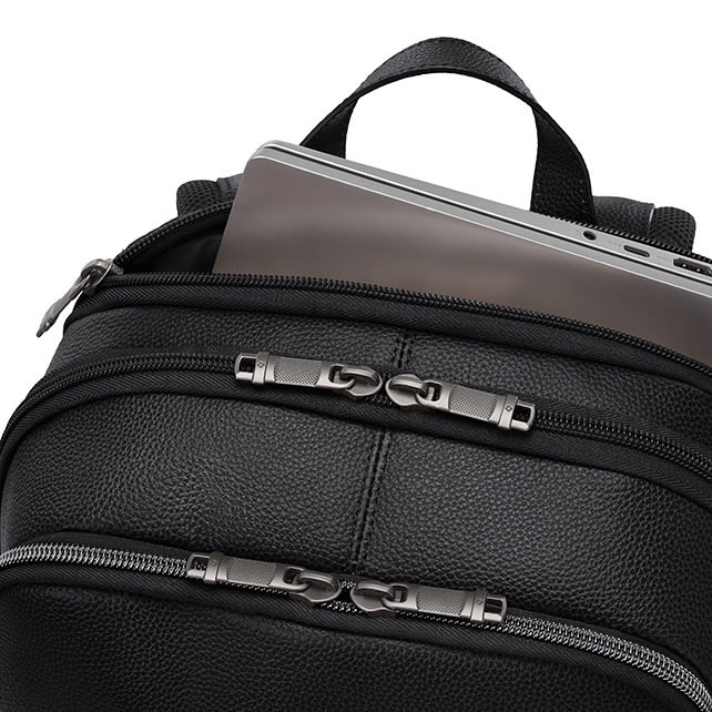 SAMSONITE حقيبة ظهر لابتوب 14.1 بوصة SAM Classic Leather — صورة 7