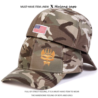 แฟชั่นเบสบอลหมวกอเมริกาธง Snapback หมวกปรับสำหรับกีฬากลางแจ้งหมวก Hip Hop หมวกอินเทรนด์สีทึบ